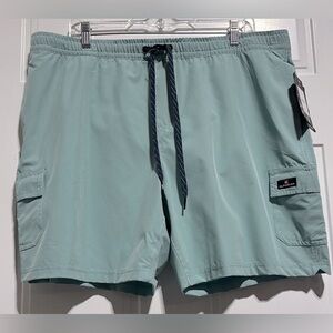 Quicksilver Lined board/swim,elastic drawstring waist,hip pockets,back velcro